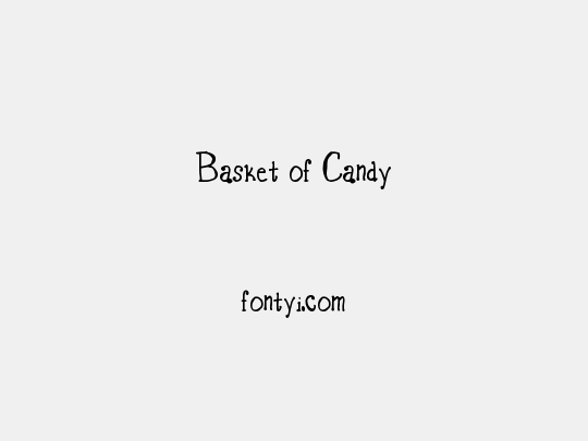 Basket of Candy