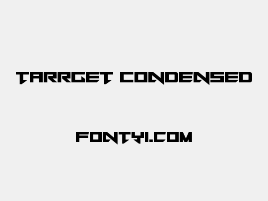 Tarrget Condensed