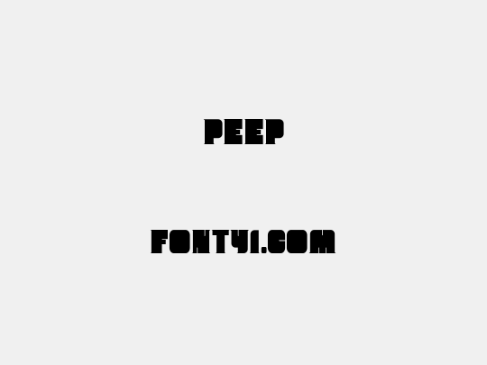 Peep