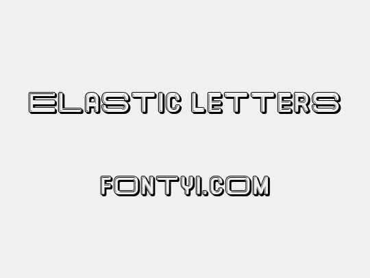 Elastic Letters