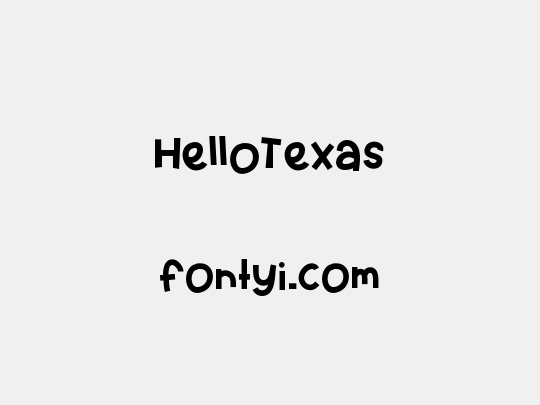 HelloTexas