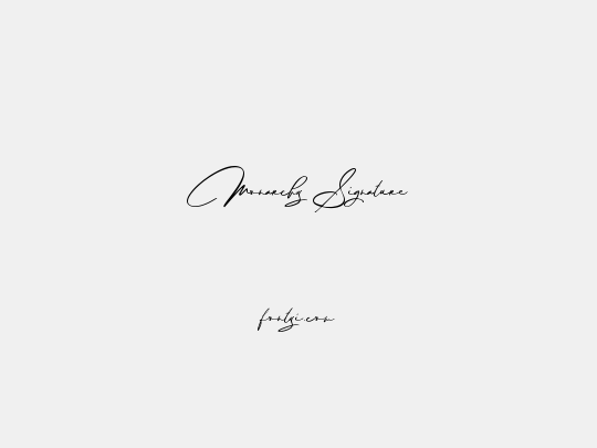 Monarchy Signature