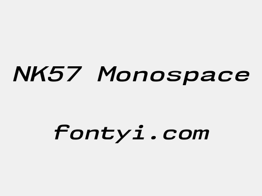 NK57 Monospace