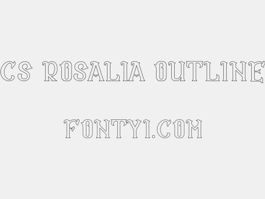 CS Rosalia Outline