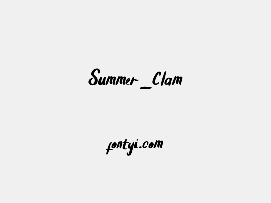 Summer_Clam