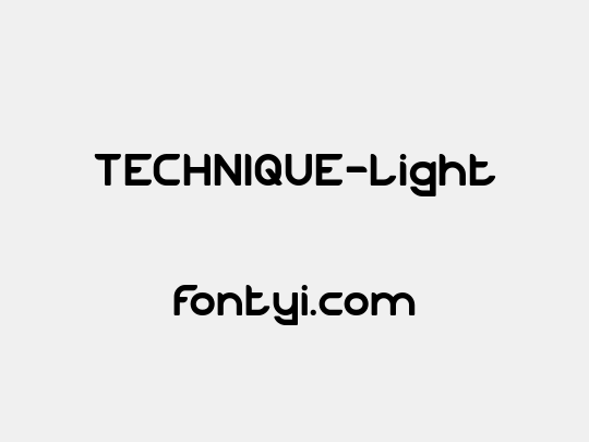 TECHNIQUE-Light