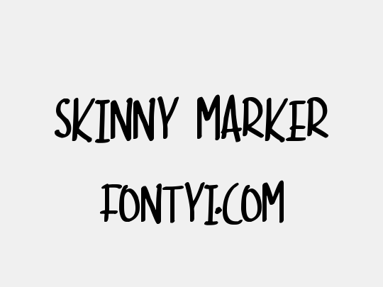 Skinny Marker