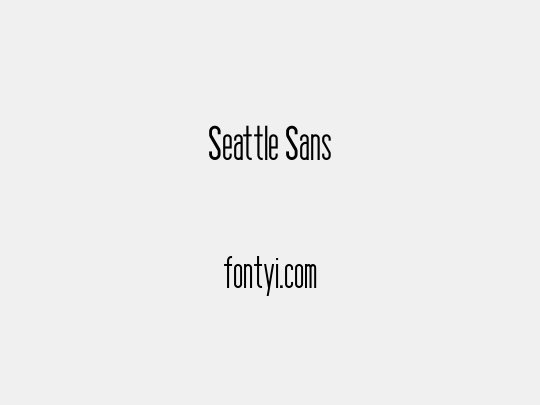 Seattle Sans