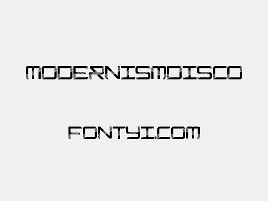 ModernismDisco
