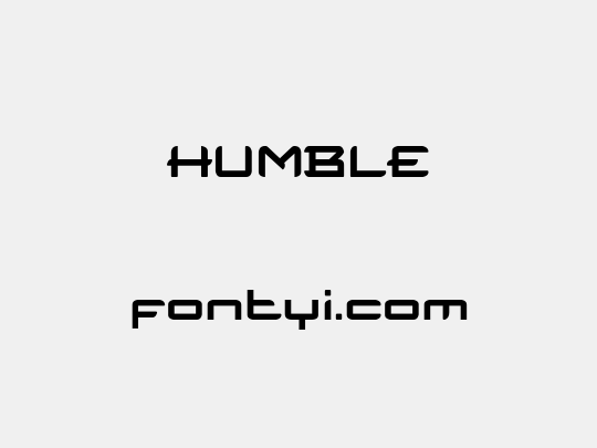 HUMBLE