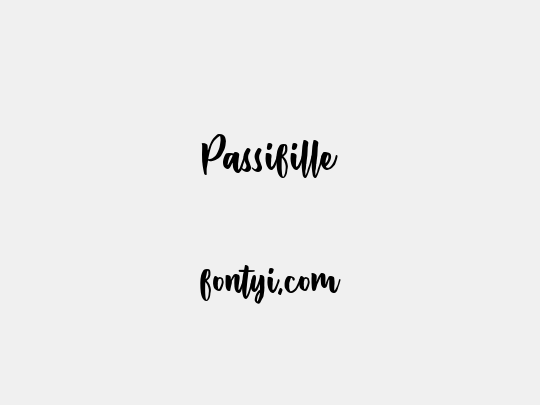 Passifille