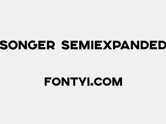 SONGER SemiExpanded
