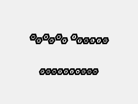 HeXkEy Italic