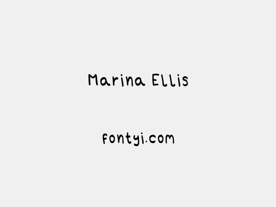 Marina Ellis