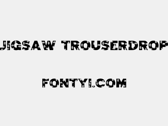 Jigsaw Trouserdrop