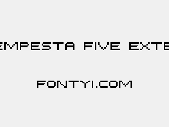 PF Tempesta Five Extended