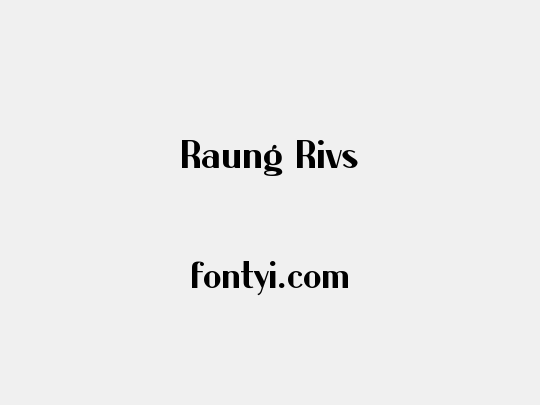 Raung Rivs
