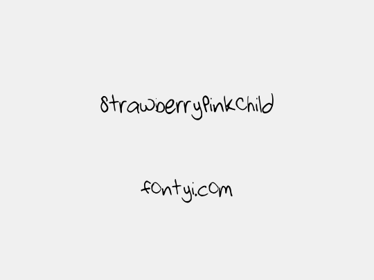 StrawberryPinkChild