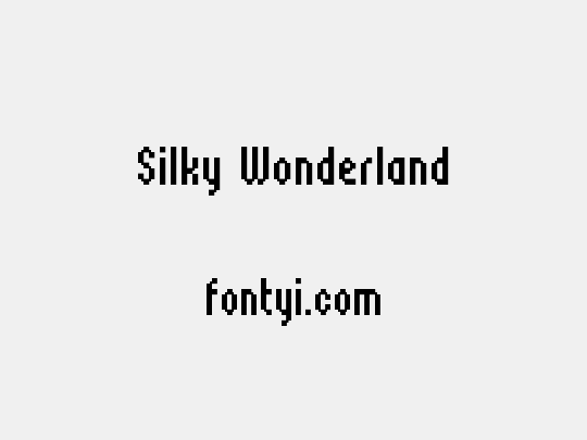 Silky Wonderland