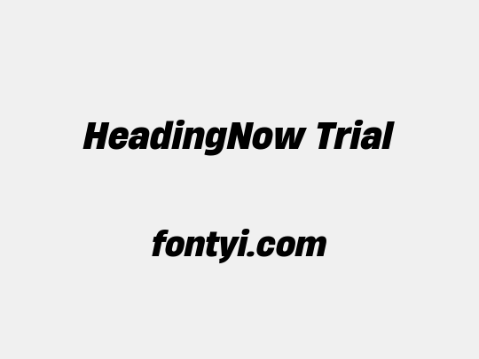 HeadingNow Trial