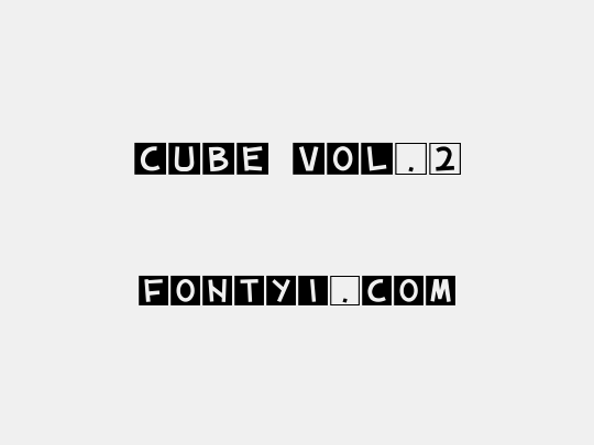cube vol.2