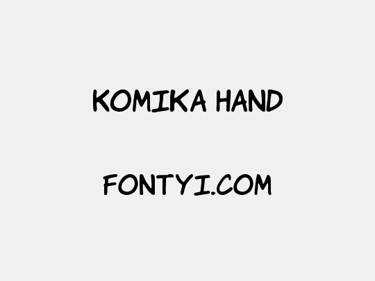 Komika Hand
