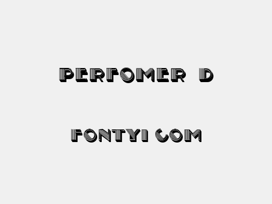 Perfomer 3D