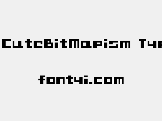 D3 CuteBitMapism TypeB