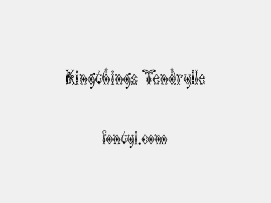 Kingthings Tendrylle