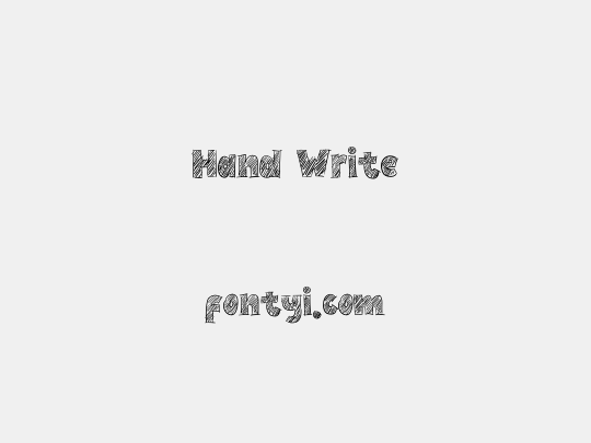 Hand Write