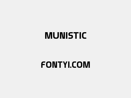 Munistic