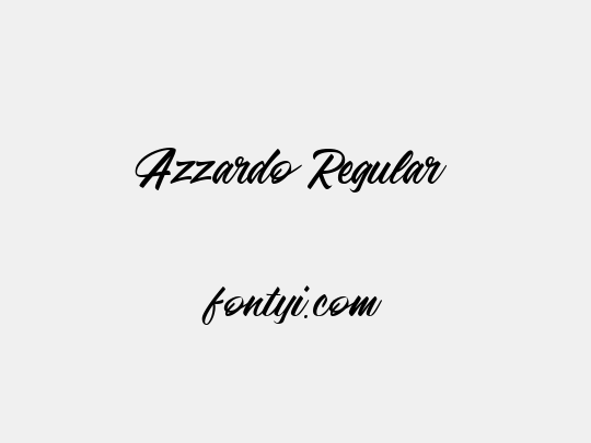Azzardo Regular
