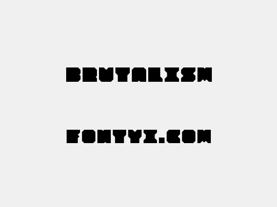 Brutalism