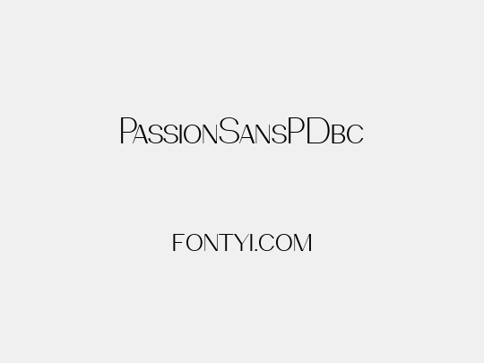 PassionSansPDbc