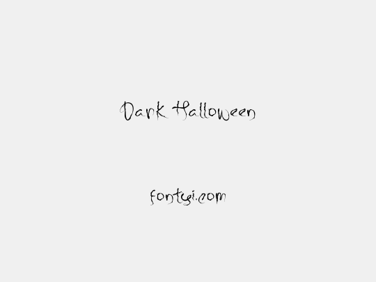 Dark Halloween