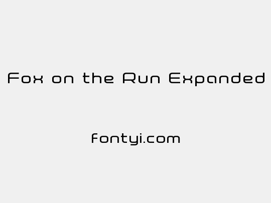 Fox on the Run Expanded