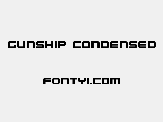 Gunship Condensed