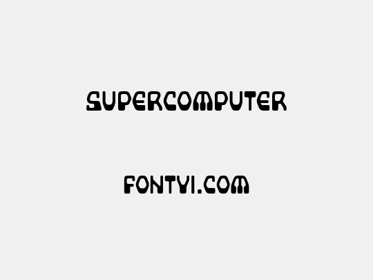 Supercomputer