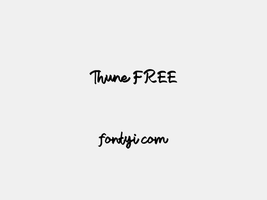 Thune FREE
