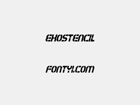 Exostencil