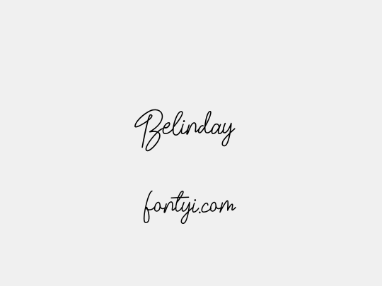 Belinday