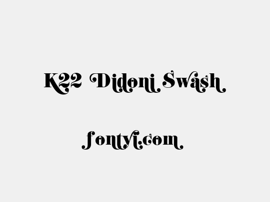 K22 Didoni Swash