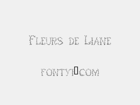 Fleurs de Liane