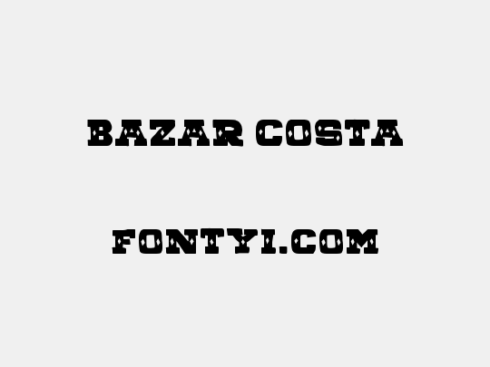 BAZAR COSTA
