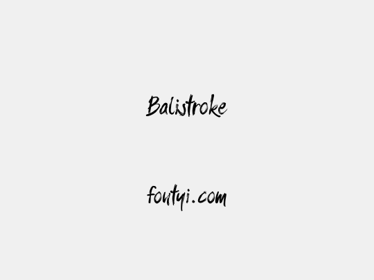 Balistroke