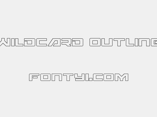 Wildcard Outline