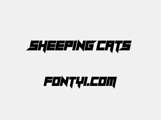 Sheeping Cats