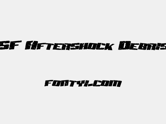 SF Aftershock Debris
