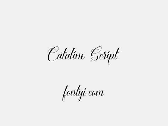 Cataline Script