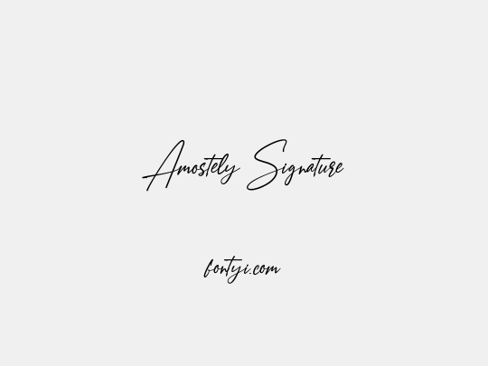 Amostely Signature